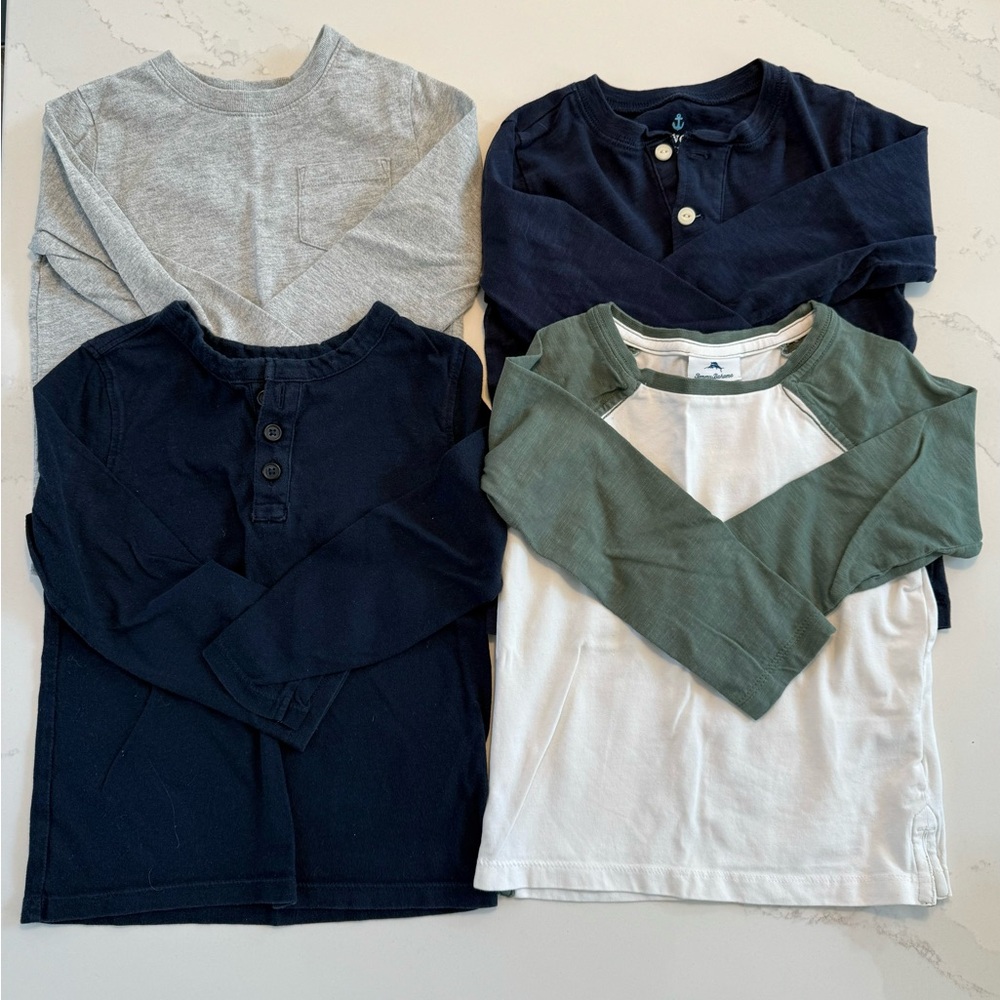 3T boys long sleeve shirts